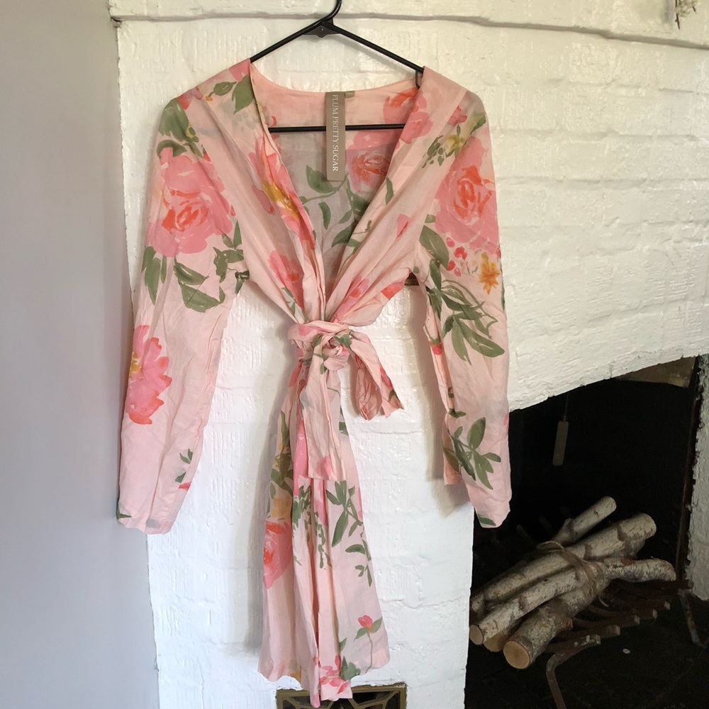 plum pretty sugar robe